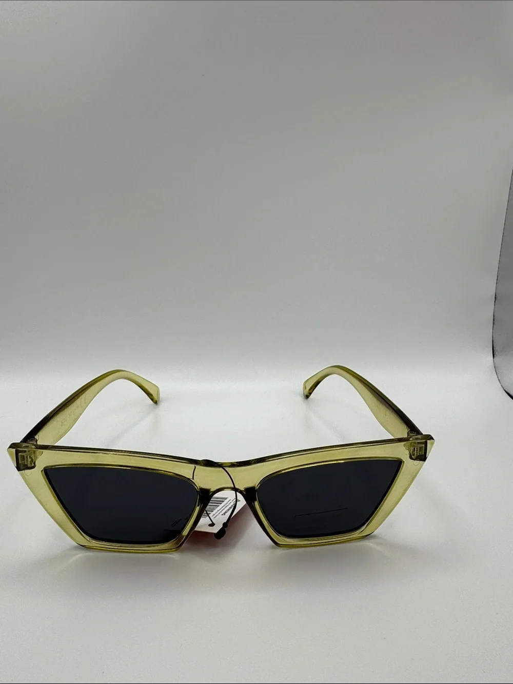 Retro Cat-Eye Olive Green Women's Sunglasses
